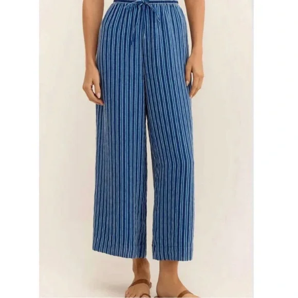 Z Supply Laveen Isle Stripe Pant - NWT! Size M - Picture 1 of 6
